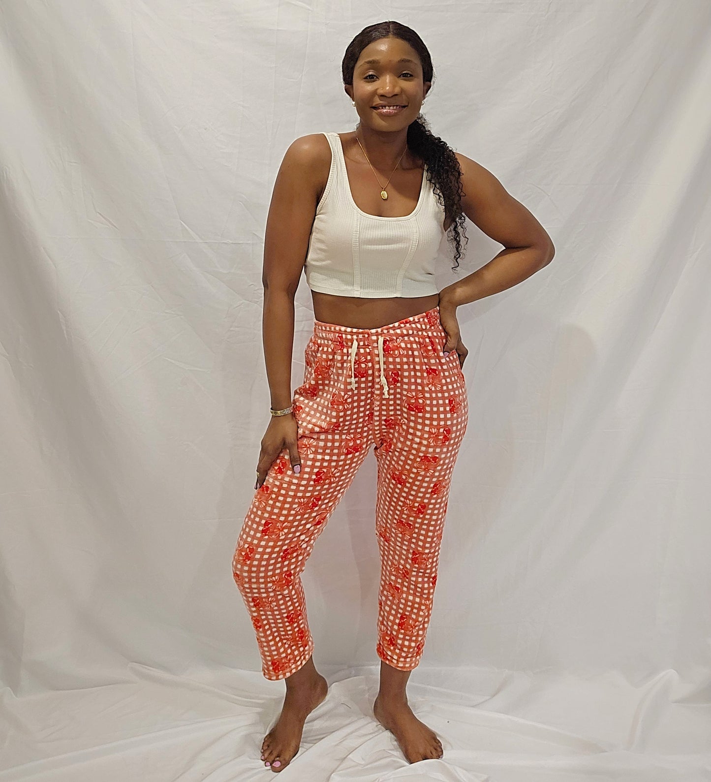 Soft Fussy Berry Lounge Pajama Pant
