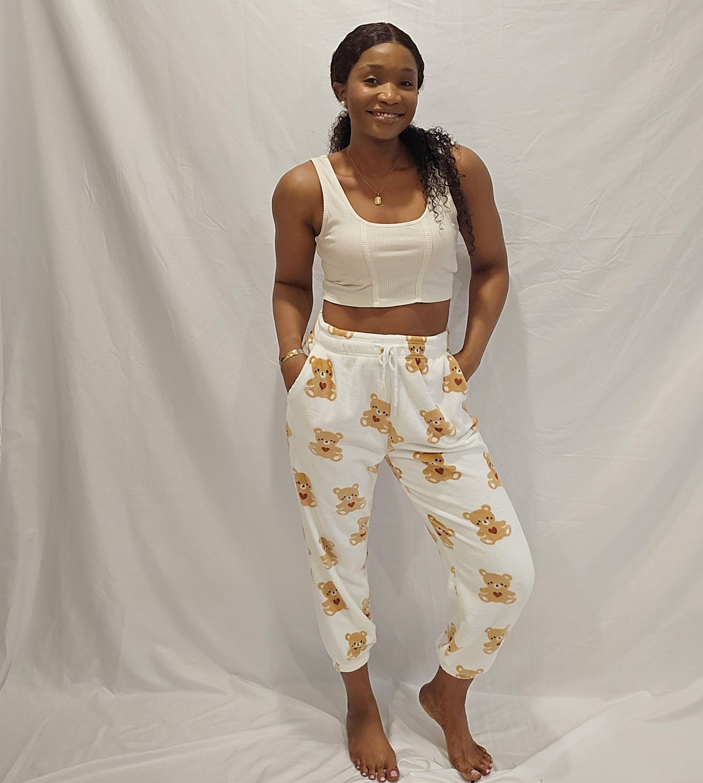 Soft Fussy Bear Lounge Pajama Pant