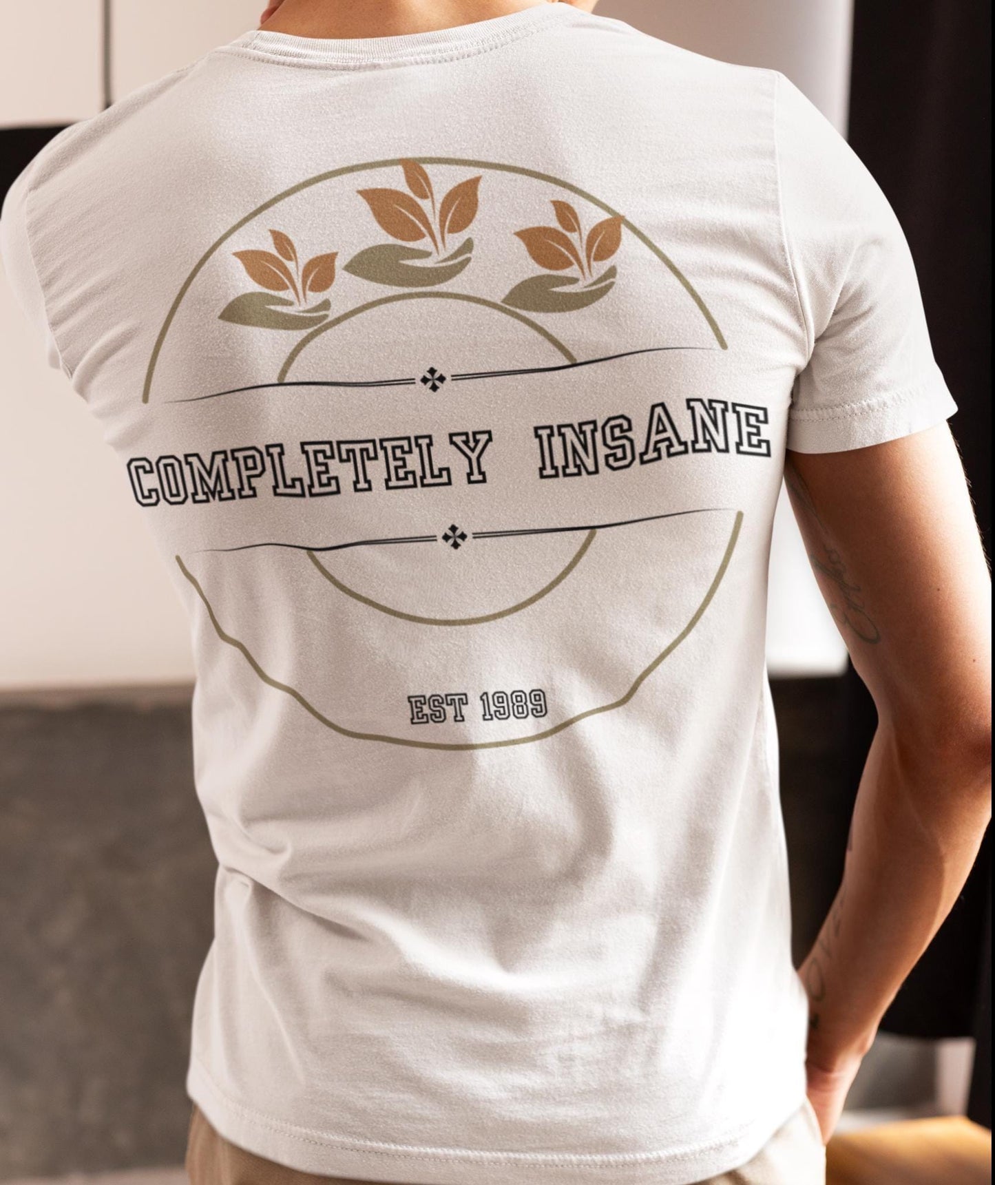Cool Summer Vibes Unisex T-shirt, Boyfriend Shirt, Girlfriend Shirt, Completely Insane Summer Shirt, Ideal for Summer Beach Shirt.
