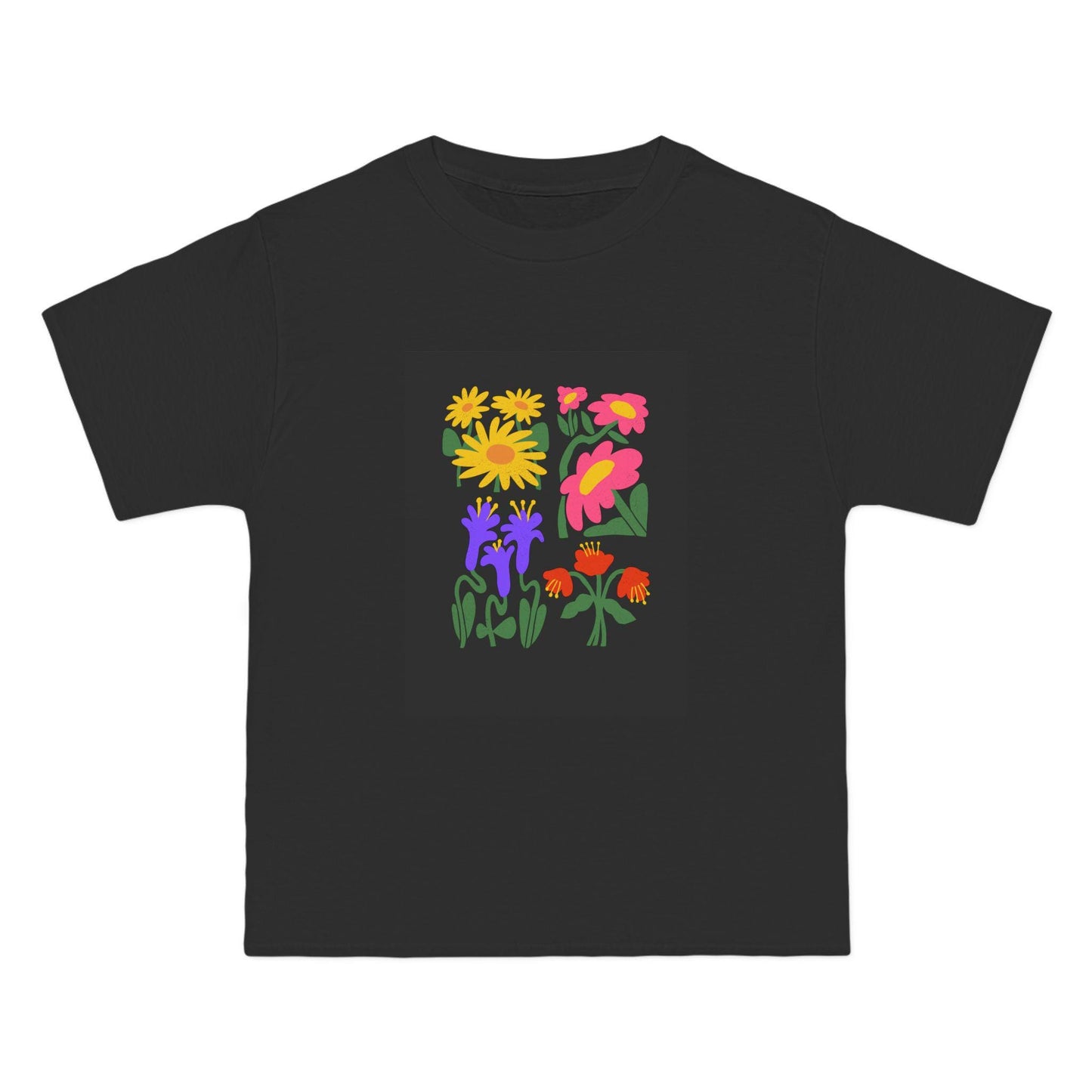 Vibrant Floral T-Shirt, Summer Style Tee, Gardening Gift, Casual Wear, Perfect for Spring Celebrations, Nature Lover's Apparel