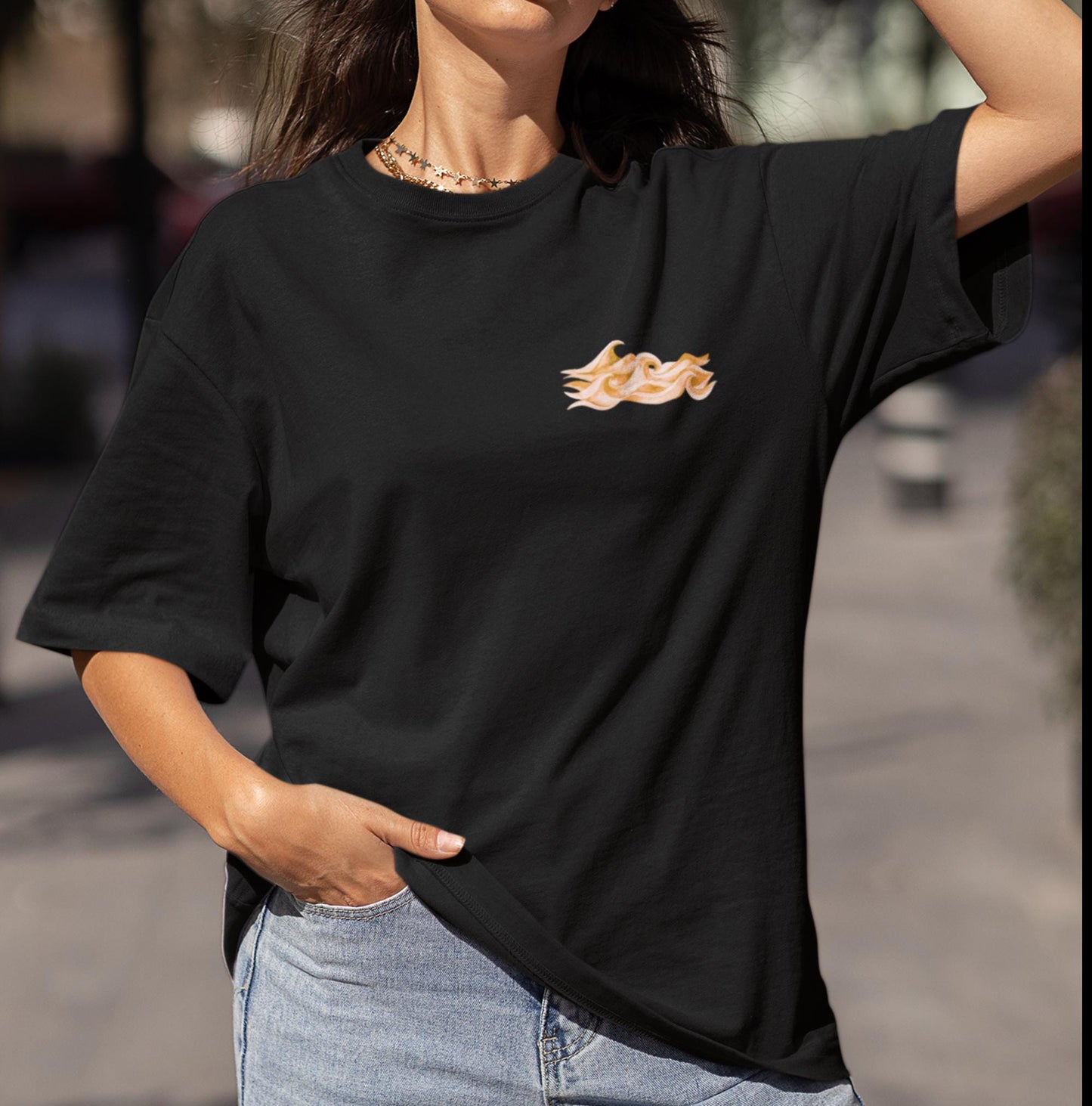 Surfing Summer Vibes T-Shirt, Beachwear, Casual Tee, Retro Graphic T-Shirt, Gift for Surfers, Summer Style Shirt