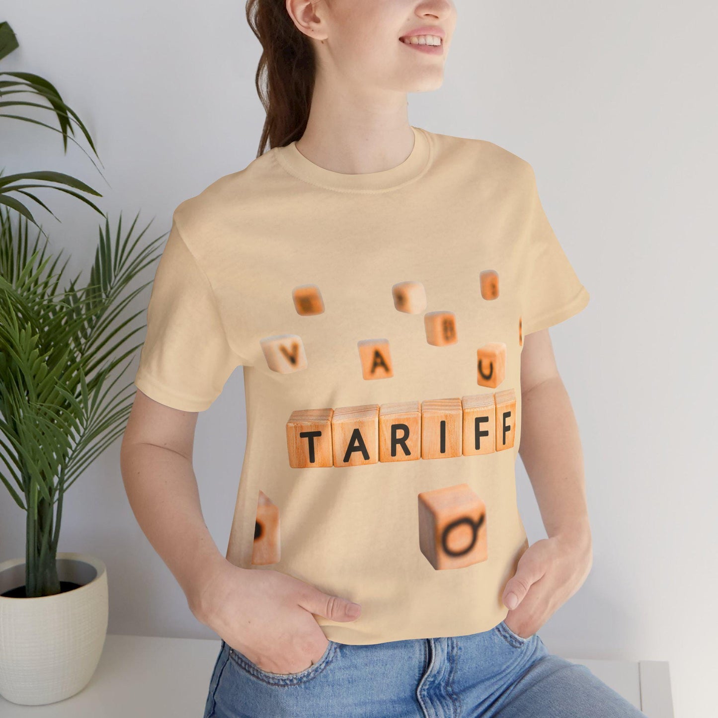 Creative Tariff Unisex Tee, Fun Graphic Shirt, Unique Gift for Economists, Casual Wear for Friends, Trendy Statement T-Shirt
