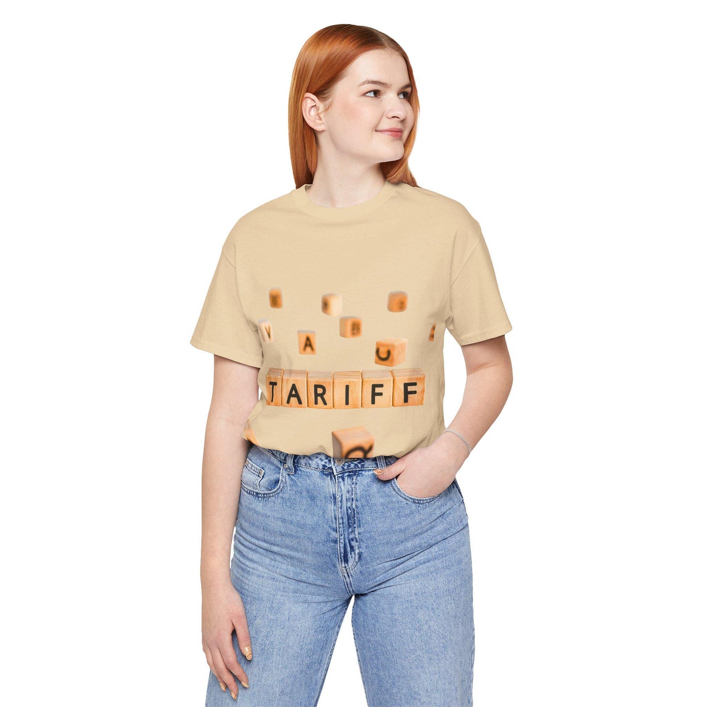 Creative Tariff Unisex Tee, Fun Graphic Shirt, Unique Gift for Economists, Casual Wear for Friends, Trendy Statement T-Shirt