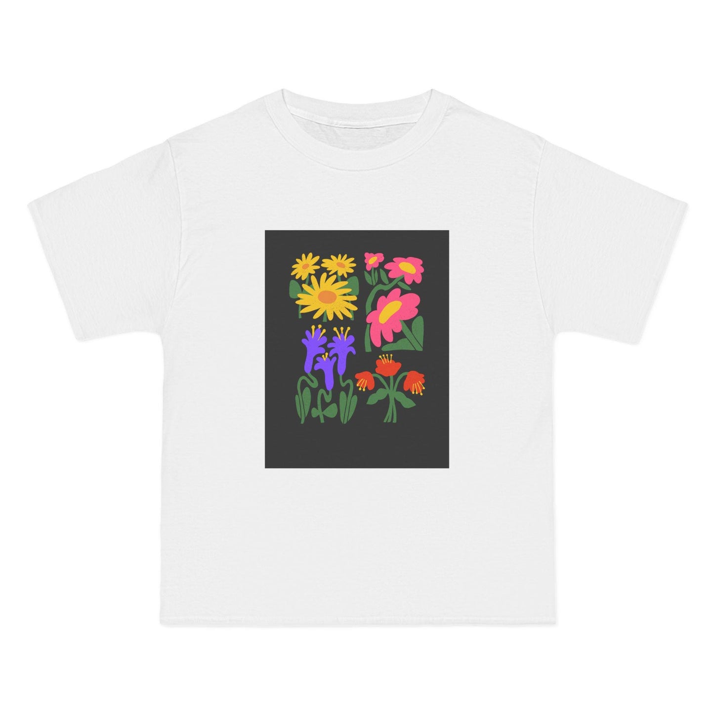 Vibrant Floral T-Shirt, Summer Style Tee, Gardening Gift, Casual Wear, Perfect for Spring Celebrations, Nature Lover's Apparel