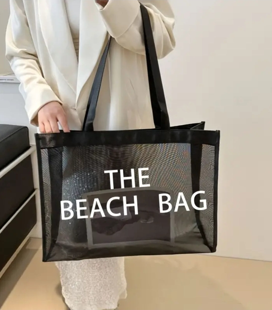 Extra Large Beach Tote Back Light Weight Foldable Summer Beach Shoulder "THE BEACH BAG"