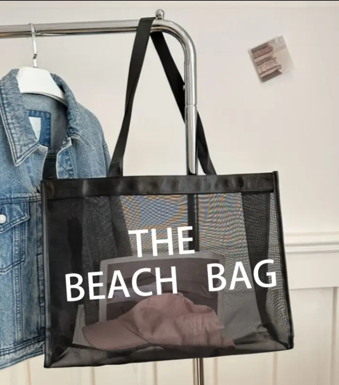Extra Large Beach Tote Back Light Weight Foldable Summer Beach Shoulder "THE BEACH BAG"