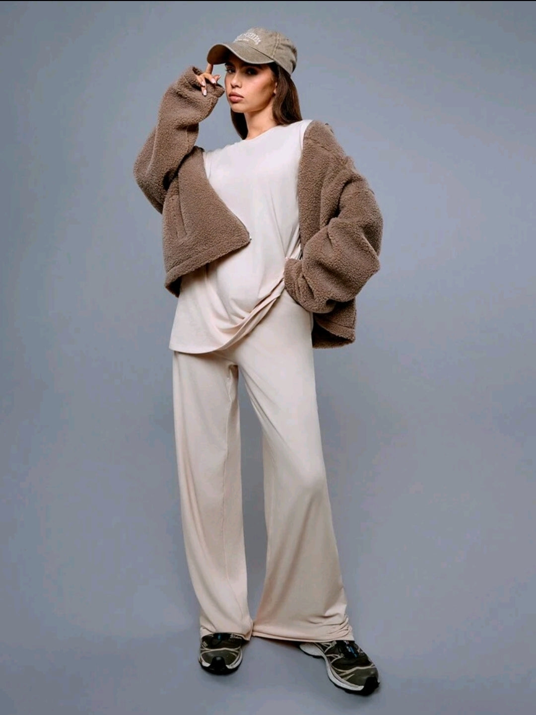 Women's 2 Piece Short Sleeve T-shirt and Wide Leg Pants Lounge Sets
