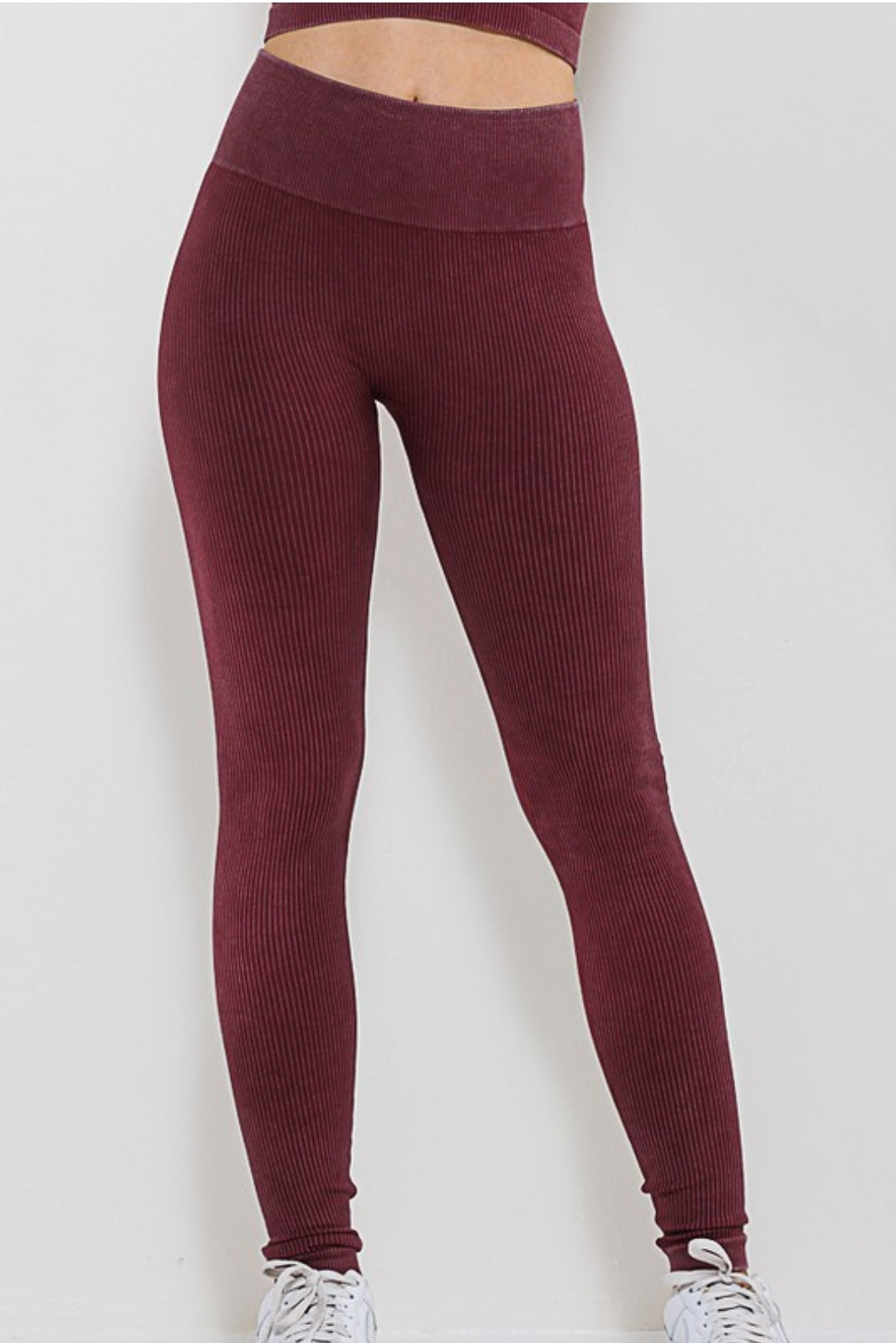 Thick Plum High Waisted leggings