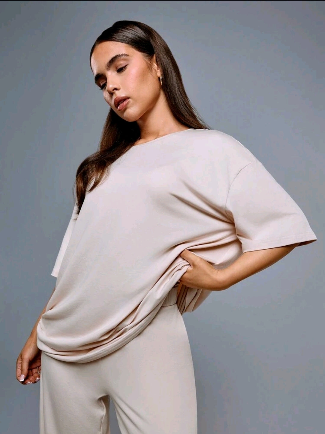 Women's 2 Piece Short Sleeve T-shirt and Wide Leg Pants Lounge Sets