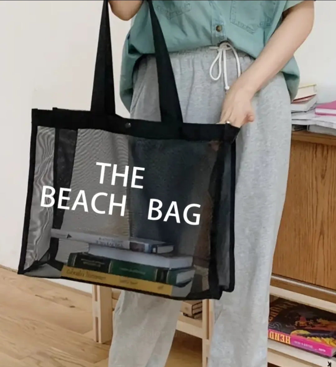 Extra Large Beach Tote Back Light Weight Foldable Summer Beach Shoulder "THE BEACH BAG"