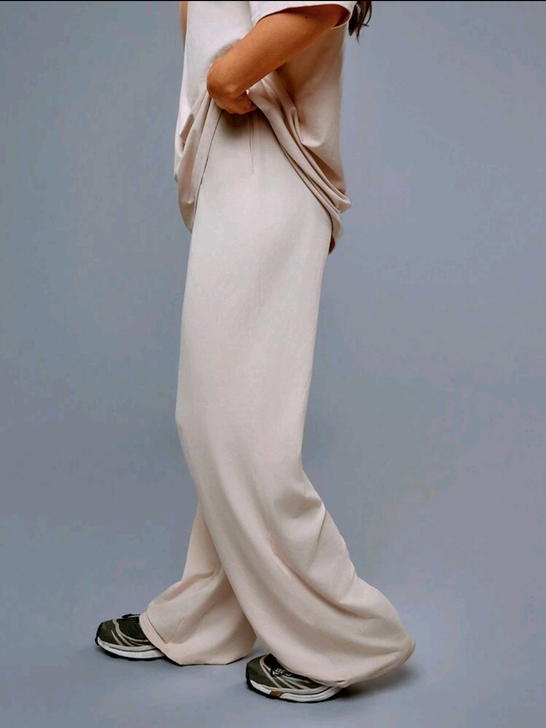 Women's 2 Piece Short Sleeve T-shirt and Wide Leg Pants Lounge Sets