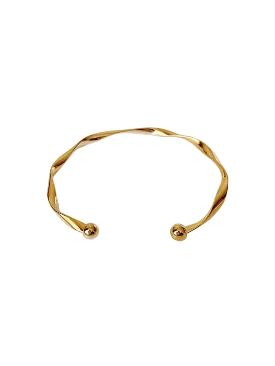 Twine Gold Adjustable Everyday Bracelet