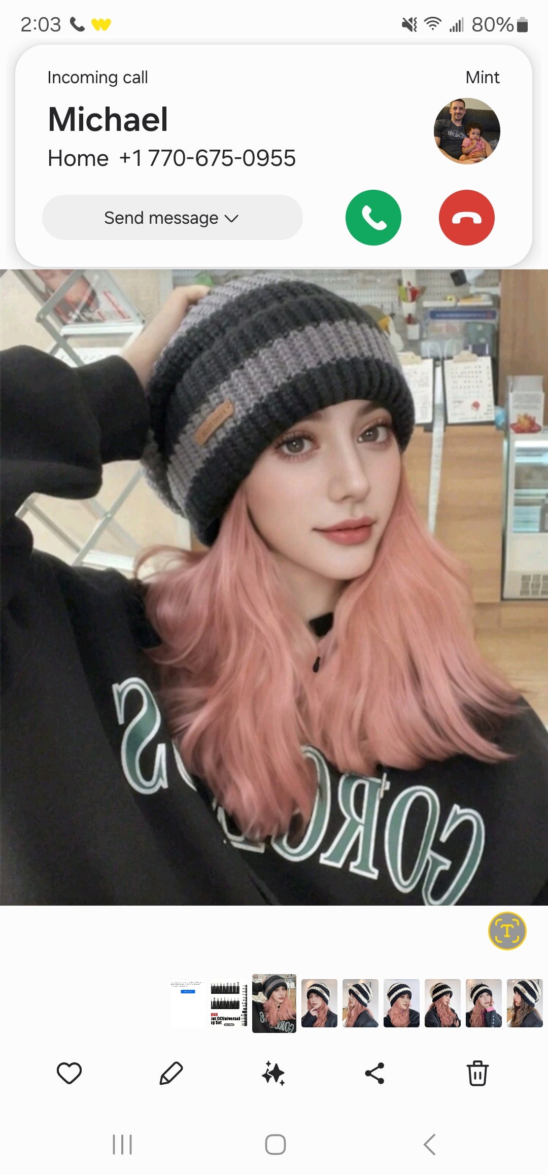 Winter Striped Black And Gray Knitted Thick Beanie Unisex Warm Soft Cold Weather Beanie Perfect for Christmas Holiday Gift Dark Gray